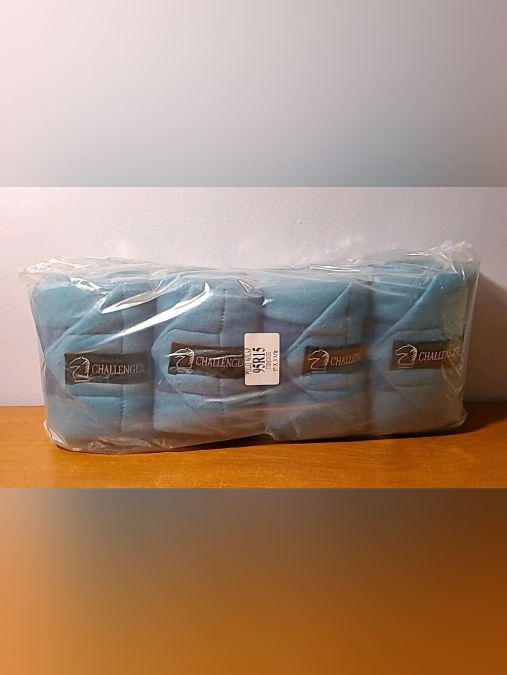 Challenger Horse Polo Wraps in Teal New - Set of 4